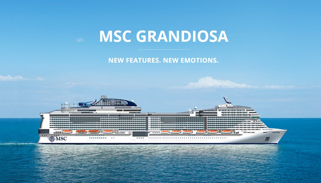 PAC Group представляет новый флагман MSC Grandiosa!