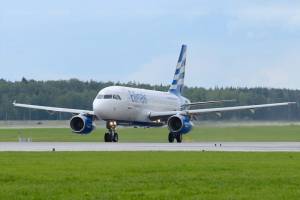 Авиакомпания Ellinair пополнила парк еще одним лайнером Airbus 320