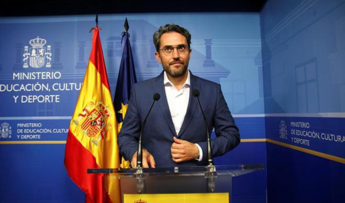 Министр культуры Испании ушел в отставку, не проработав и недели