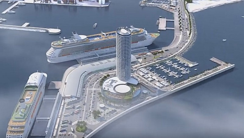 В порту Малаги построят гигантский отель класса «люкс»
