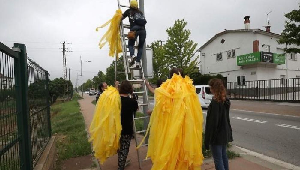 Штраф в размере до €30 000 грозит сорвавшим желтые ленточки в провинции Таррагона