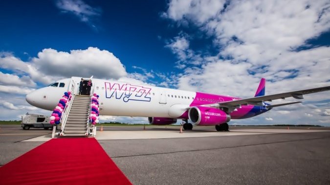 Wizz Air открывает новые рейсы, из них 4 — украинские