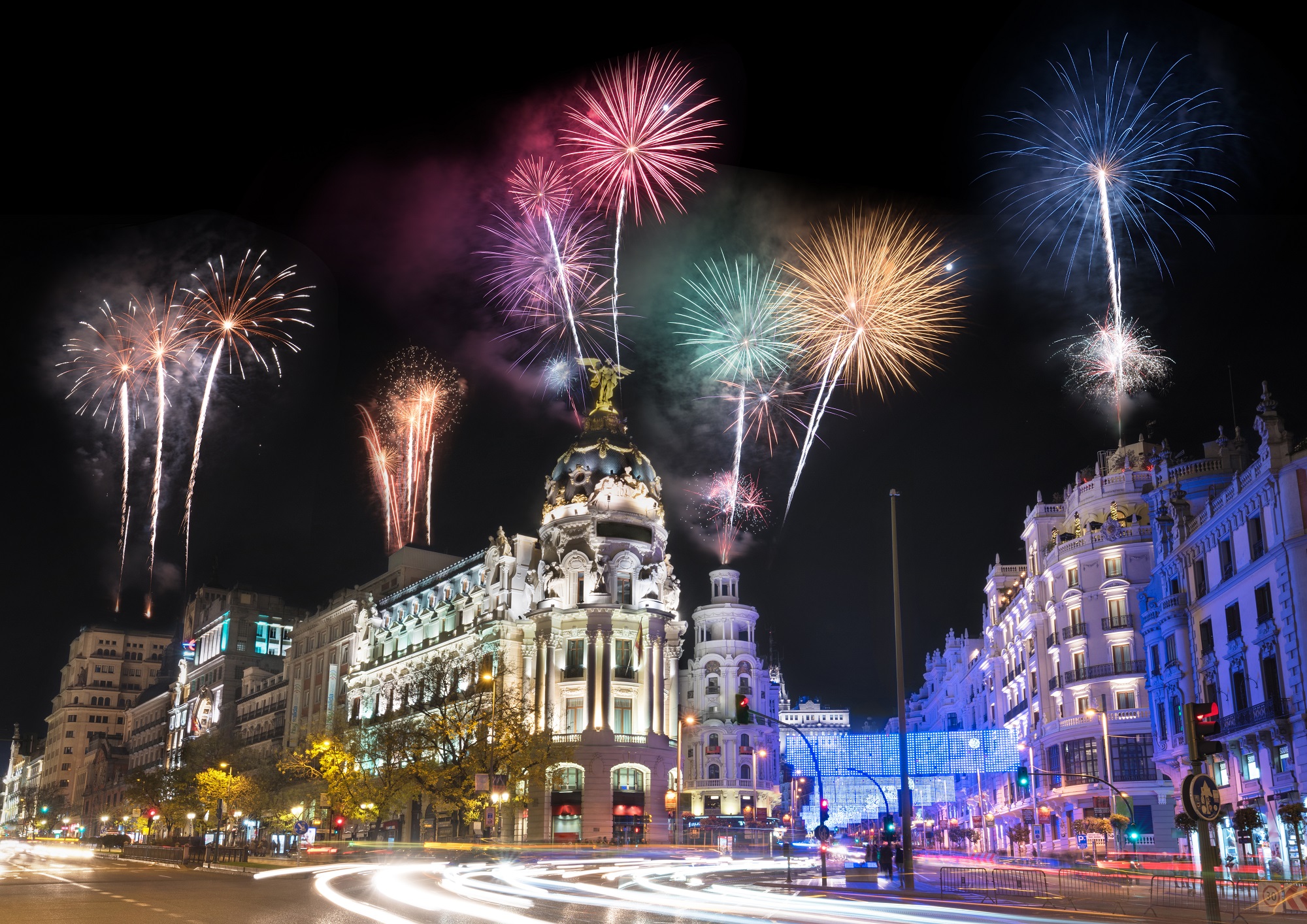 На Новый год в Мадрид