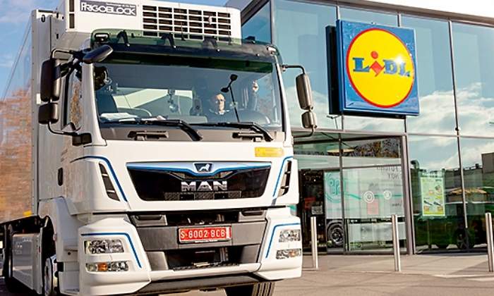 Lidl и Mercadona тестируют в Мадриде первый грузовик MAN на электротяге