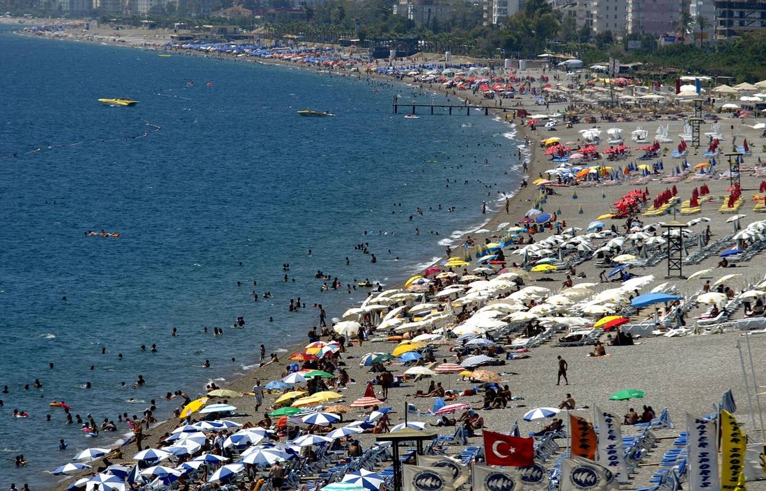 Российские туристы побили рекорд в Турции