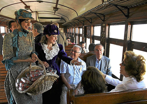Путешествие на поезде в прошлое региона Мадрида
