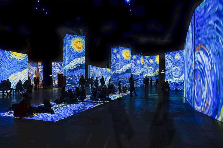 Мультимедийная выставка Van Gogh Alive возвращается в рождественский Мадрид