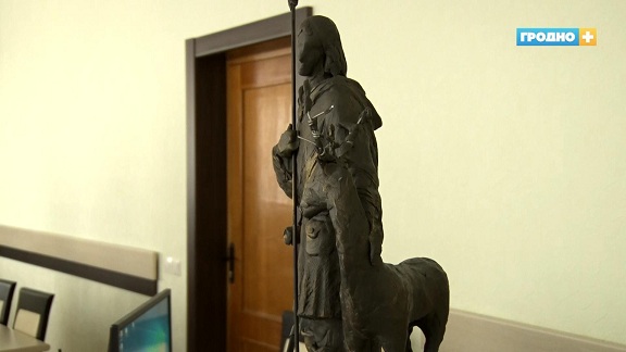 В Гродно вместо деревянного «туриста» установят статую святого Губерта