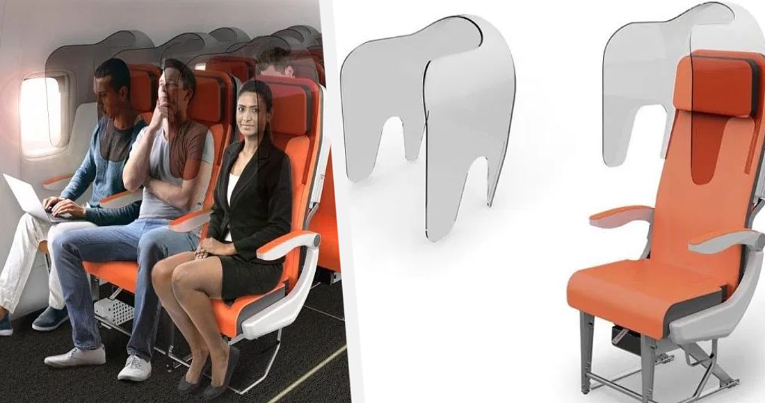 Авиакомпании разработали безопасные от коронавируса кресла для полётов. Подробности