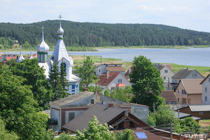 Изучаем север Беларуси: озера, водопад, литовская АЭС и самый грациозный костел