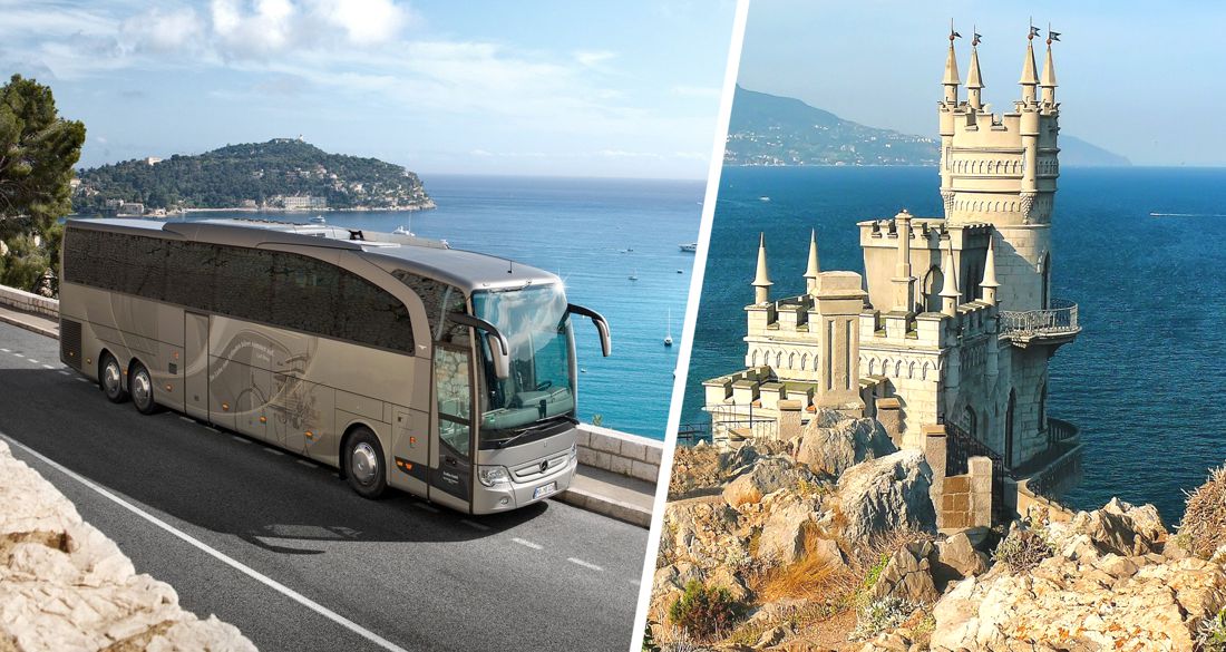 Крым расширил сеть автобусных маршрутов: из каких регионов теперь можно добраться на курорты полуострова? Список