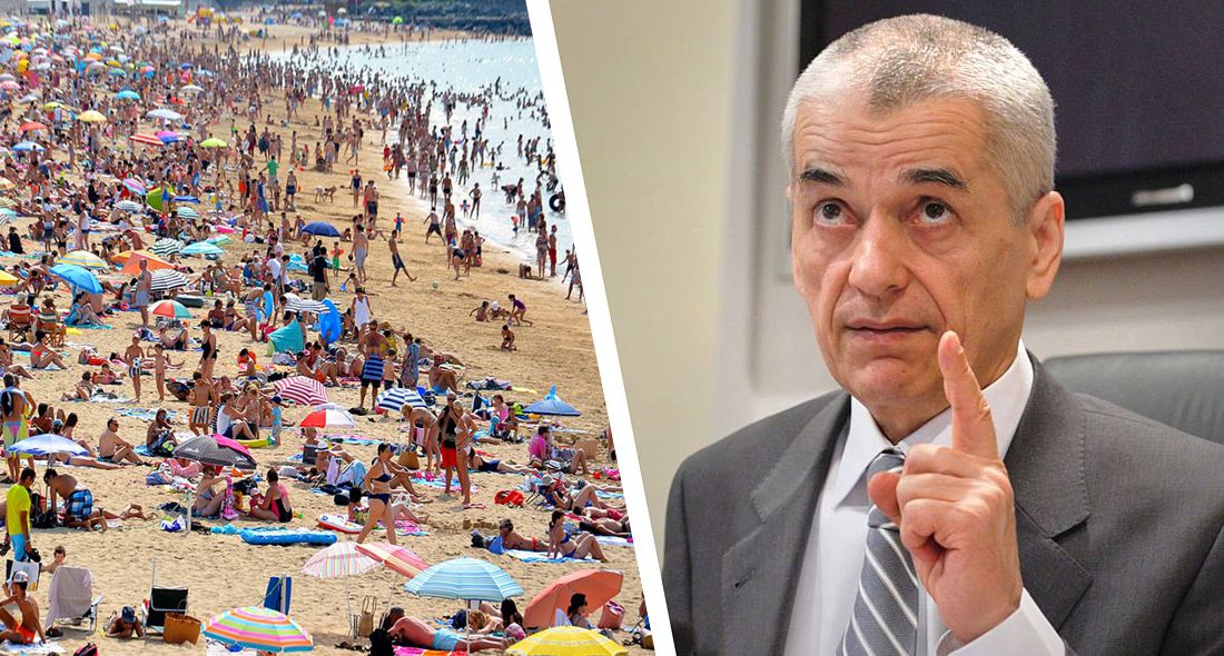 Онищенко: «черноморские курорты перегружены, люди в очередь становятся, чтобы войти в море»
