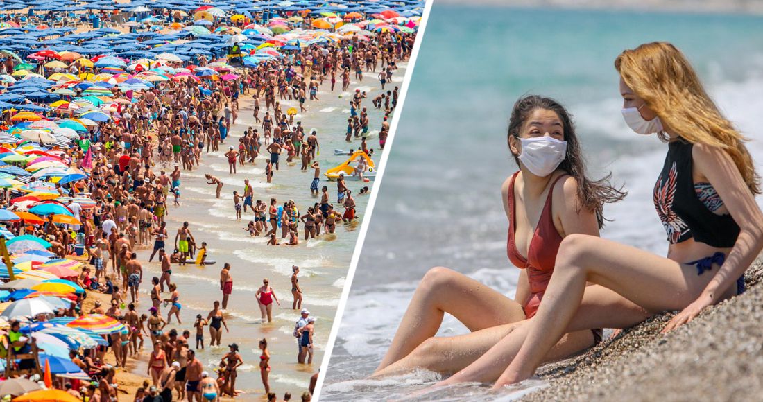 В Италии всем туристам велено вновь одеть маски из-за новой вспышки коронавируса, несмотря на Феррагосто