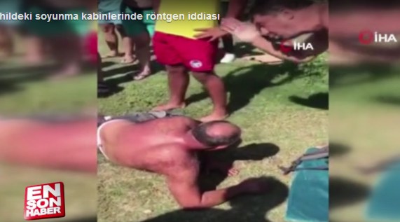 На пляже в Турции произошла расправа над подглядывающим за дамами в раздевалке