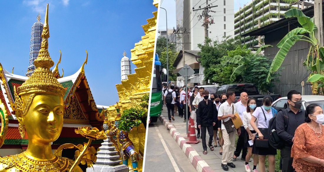 В Таиланде открывшийся отель собрал многотысячную очередь из претендентов на работу