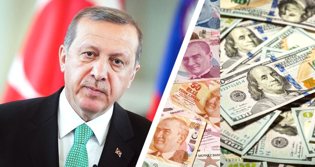 Турецкая лира вновь рухнула, отдых подешевел, а Эрдоган готовится принять чрезвычайные меры