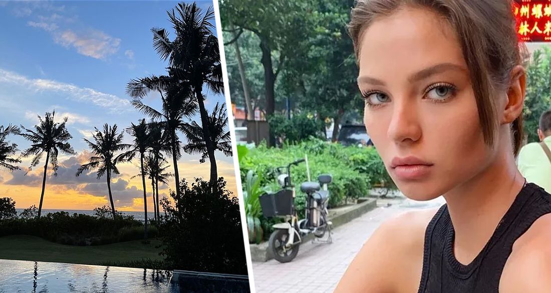 Отдых на Бали: дочь теннисиста Евгения Кафельникова пробралась на остров