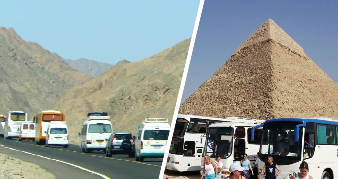 Министр проверил систему слежки за туристическими автобусами Египта