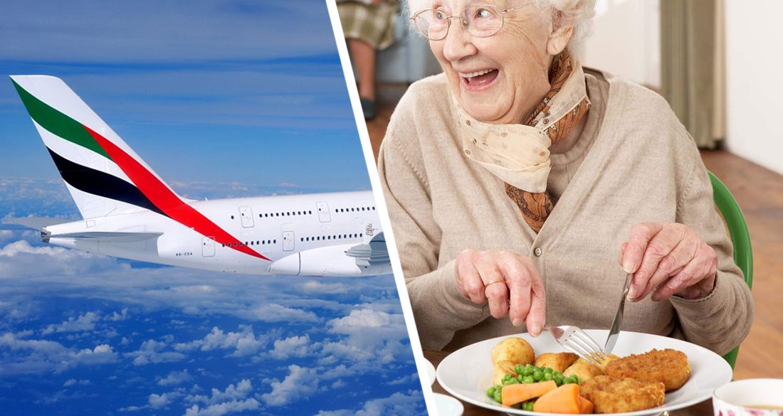 Туристка умерла на борту самолёта после съеденного обеда
