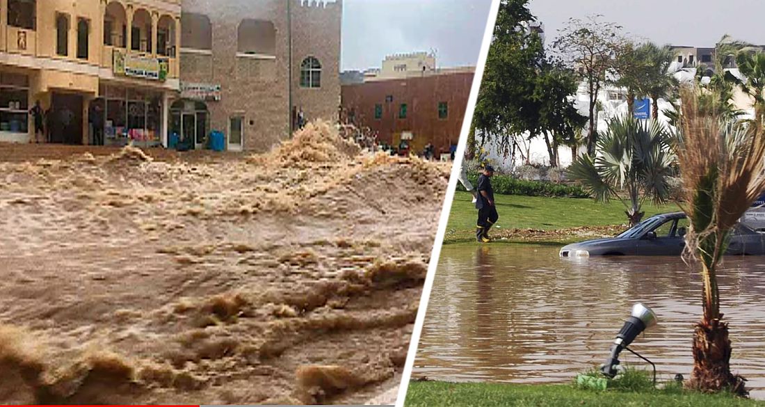 Шарм-эль-Шейх смыло: на улицах реки, отели затоплены. ВИДЕО
