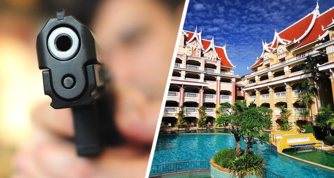 В Таиланде турист из пистолета обстрелял отель