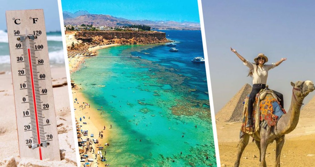 Российских туристов на курортах Египта ждёт скачок температуры
