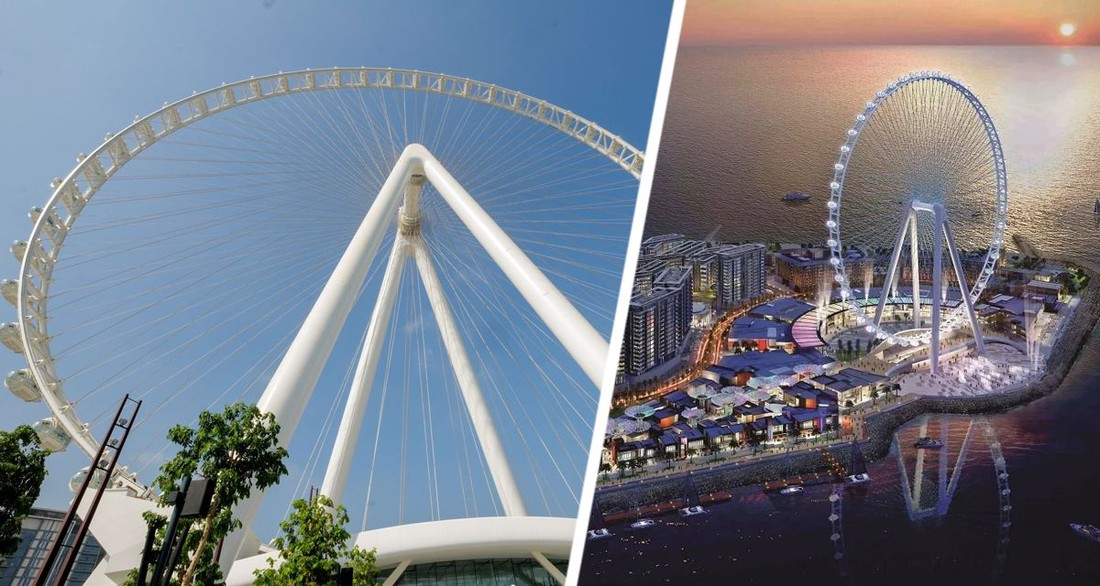 В Дубае для туристов открылось самое большое в мире колесо обозрения