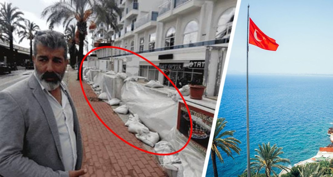 В Анталии отели начали спасаться от цунами