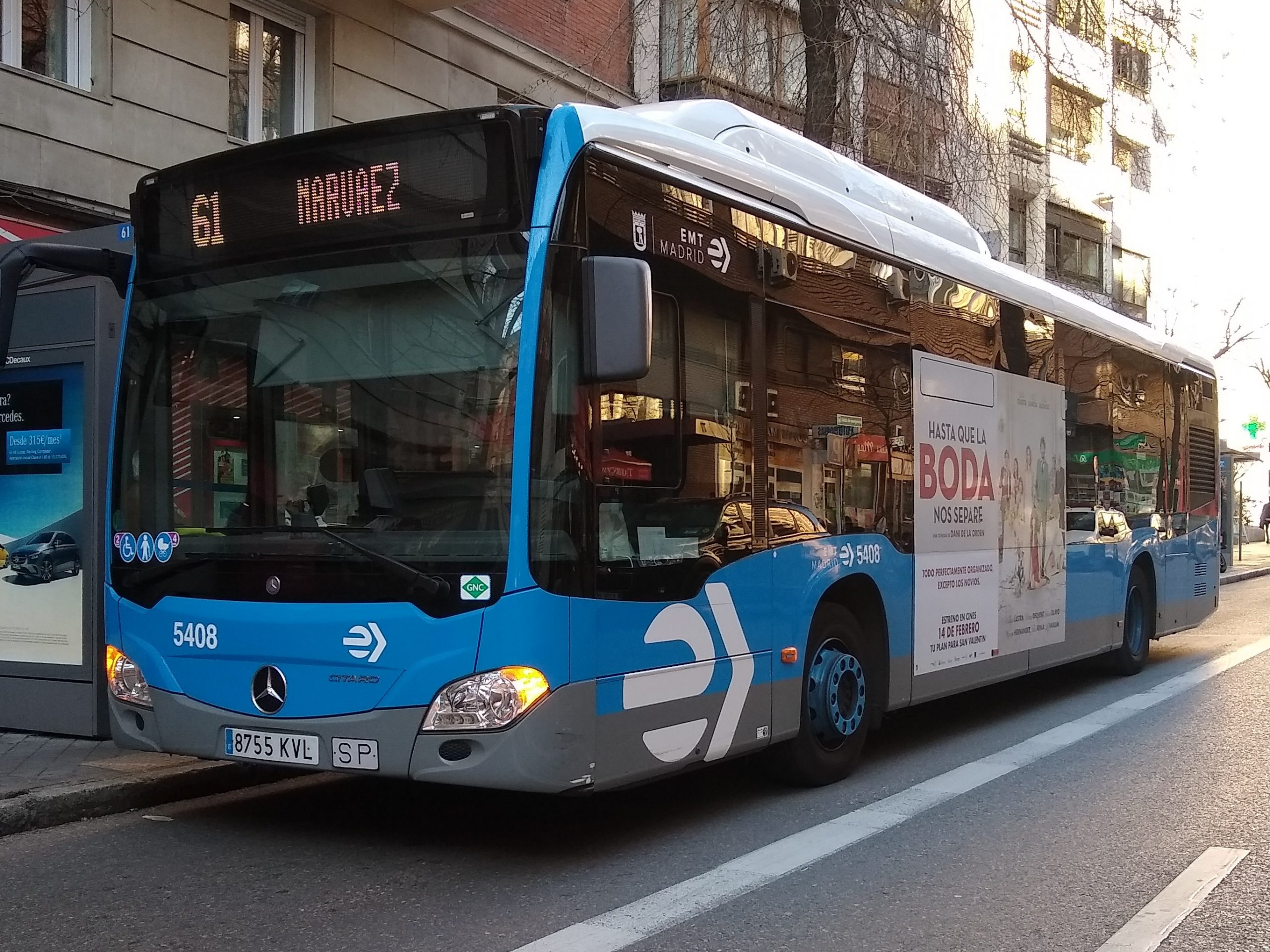 Автобусы Мадрида будут бесплатно возить пассажиров в течение трех дней