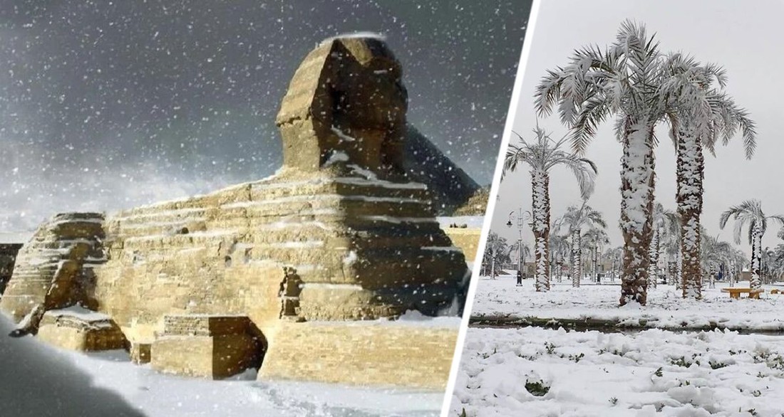 На Хургаду и Марс-Алам надвигаются ливни и грозы, на Асуан - снежная буря: Египет накрывает аномальная погода