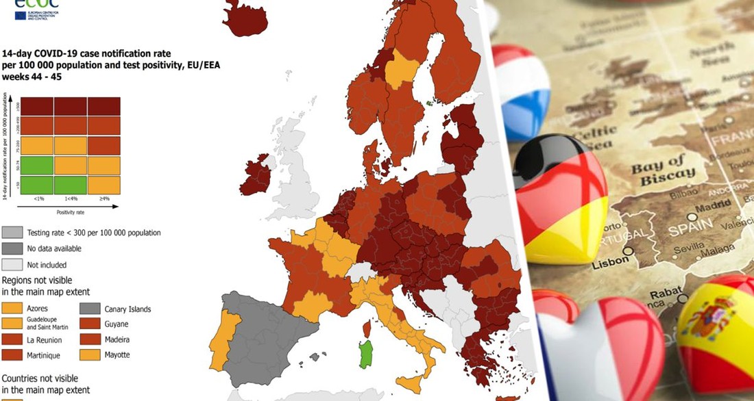 Европа схлопнулась для туризма: ЕС опубликовал тревожную карту с изменениями