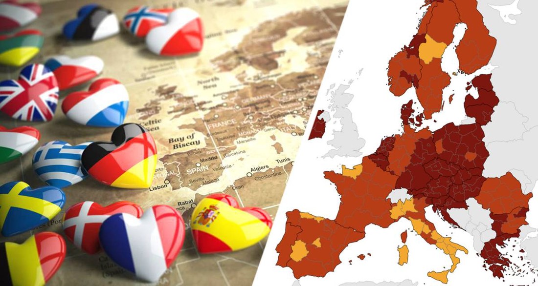 ЕС объявил о наступлении самой плохой ситуации: вся карта Европы стала темно-красной