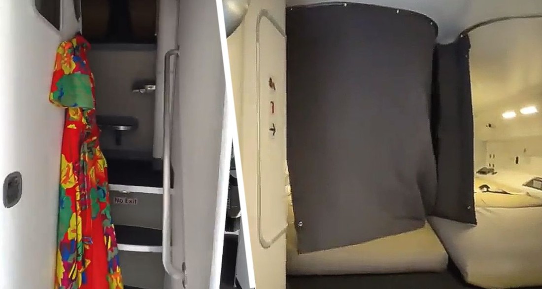 Турист обнаружил тайную комнату, которую пассажиры никогда не видели в самолете во время полета