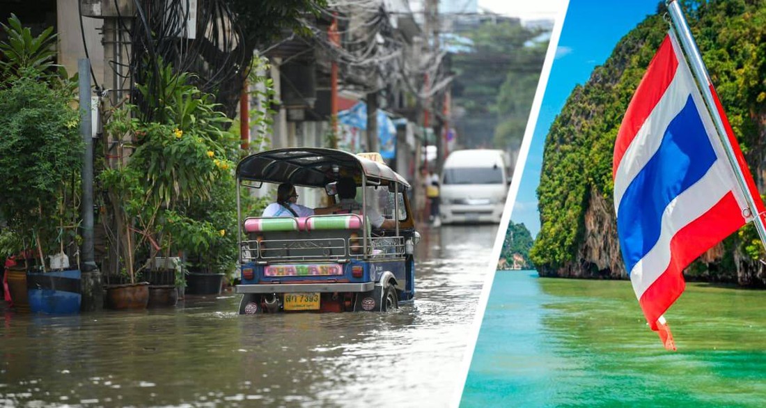 Паттайя и Бангкок тонет: на Таиланд обрушились ливни