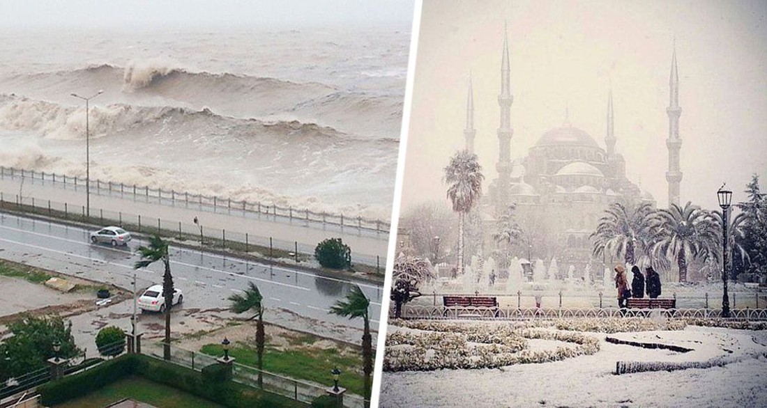 Метеорологи предупредили туристов в Анталии о дождливой неделе: сильные осадки обещают во многих городах Турции