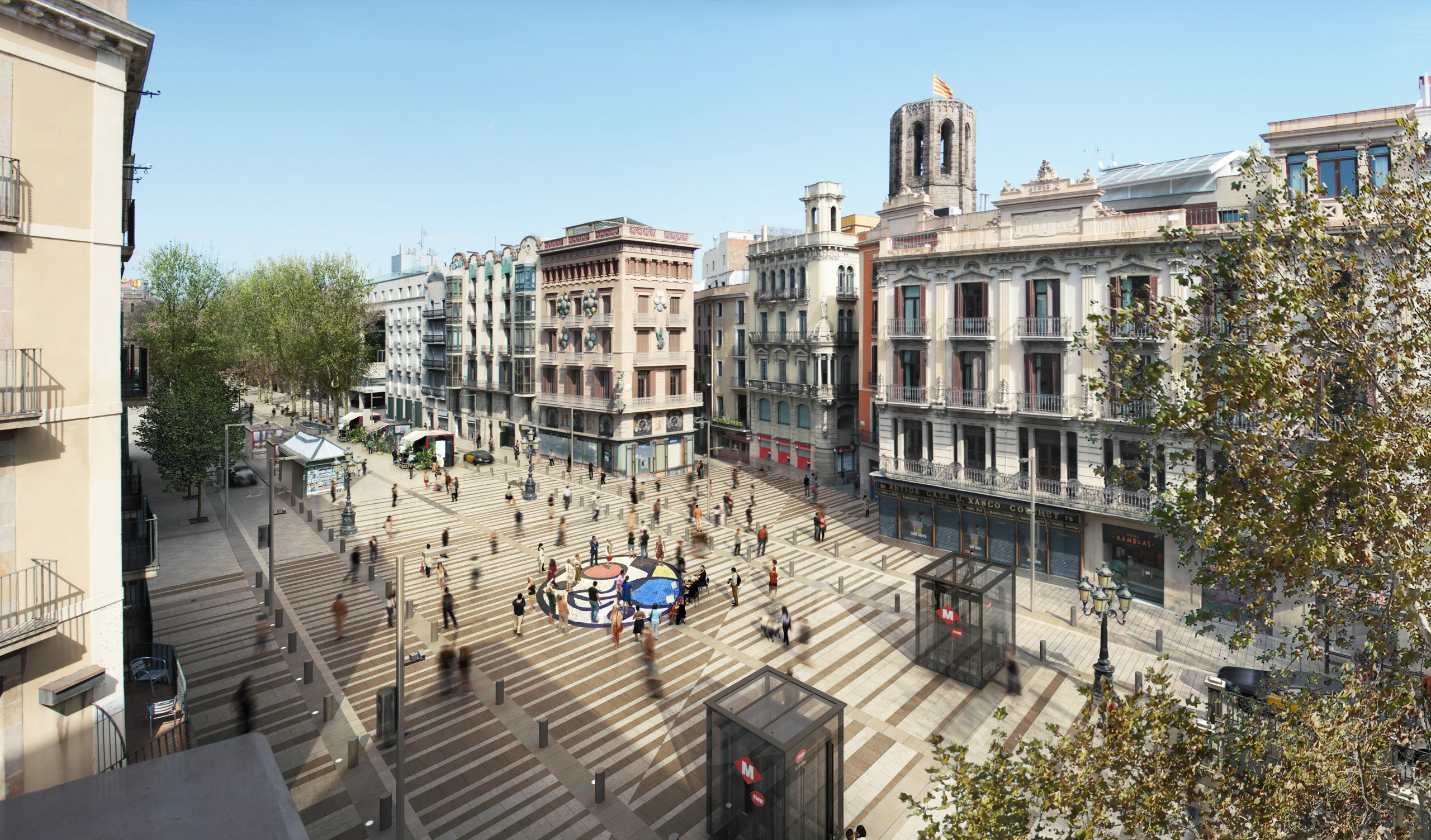 Барселонская La Rambla готовится к трансформации
