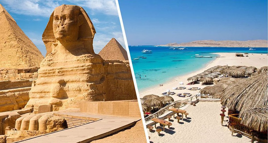 После снегопада на курортах Египта наметилось потепление