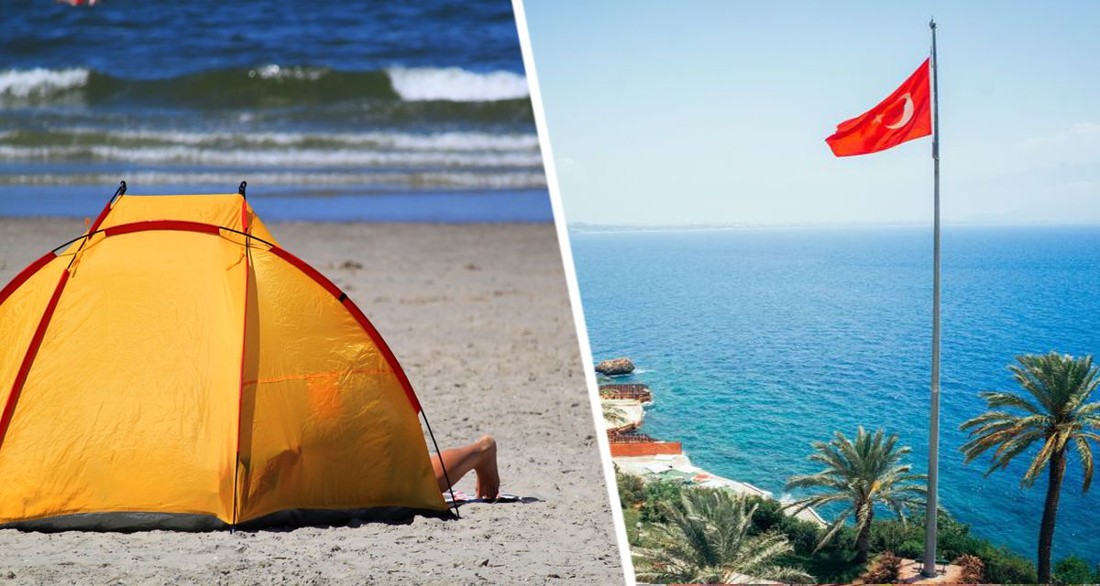В Турции заявили, что туристам со средним доходом придется проводить отпуск в палатках